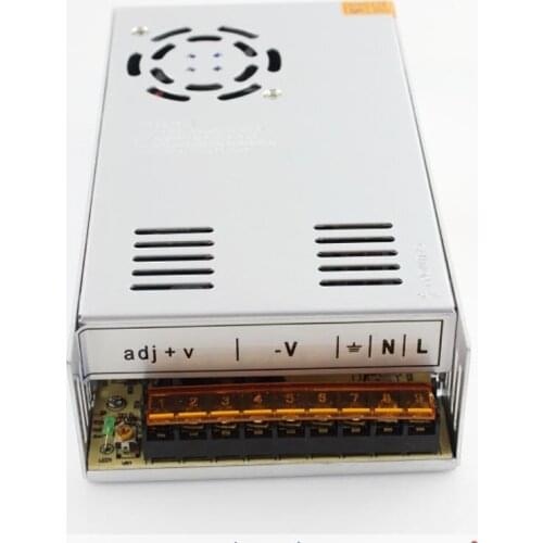 AC 220V to 12V 30A DC Universal Regulated Switching Power Supply 360W DC Power Voltage Converter for LED Strip Lights, Radio