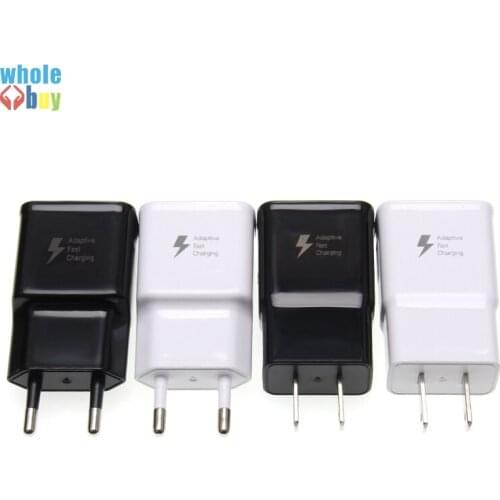 Fast Charger For Samsung Galaxy S7 S6 Adaptive Quick Charge EU US Plug Travel Charging 9V 1.67A & 5V 2A 200pcs/lot