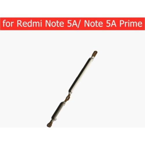For Xiaomi Redmi Note 5A/ Note 5A Prime Power Volume Button Side Key Button On Off Switch Key Replace Repair Spare Parts