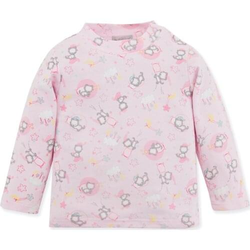 Honeyzone 2020 The New Kids Clothes Camiseta Cute Bear Cartoon Full Sleeve Graphic T Shirts Children Clothes Roupa Infantil