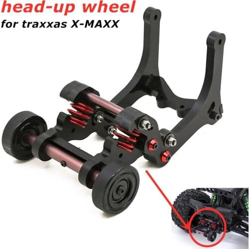 Upgrade Spring Head-up Wheel for Traxxas XMAXX X-MAXX Big X Wheelie Single/Double Wheel Version