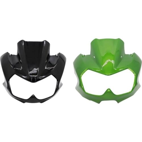 Motorcycle Fairing Headlight Cowl Cover for Kawasaki Z750 2004 2005 2006 Front Upper Nose Neck Protector Fairings z750 04 - 06