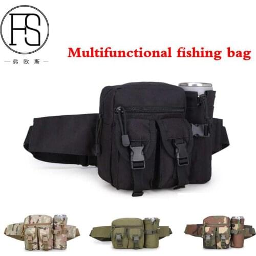 Multifunctional Large Capacity Water Bag Male Female Mountaineering Cashier Travel Waterproof Single Shoulder zipper Waist Bags