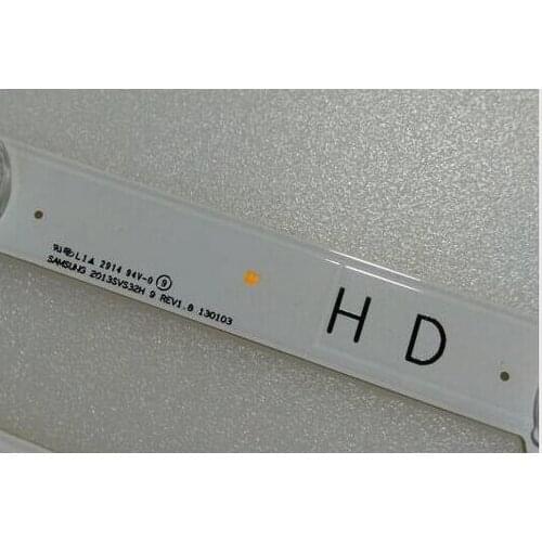 650mm LED Backlight Lamp strip 9 leds For UA32F4088AR\AJ\ UA 2013SVS32H D2GE-320SC0 32 inch LCD Monitor High light 10 pcs