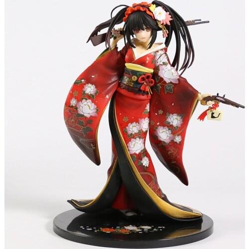 Date A Live Tokisaki Kurumi kimono Ver. 1/7 Scale PVC Collection Model Toy Anime Figure Toy