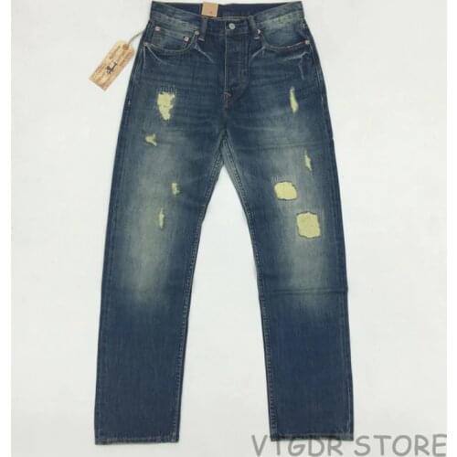 Рваные джинсы для мужчин TURBOSUN China At AliExpress