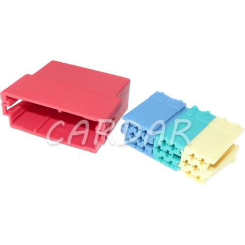 1 Set Universal ISO Radio Socket ISO Adapter Connector Car Radio Connectors Wiring Plug For Cars VW Audi Skoda