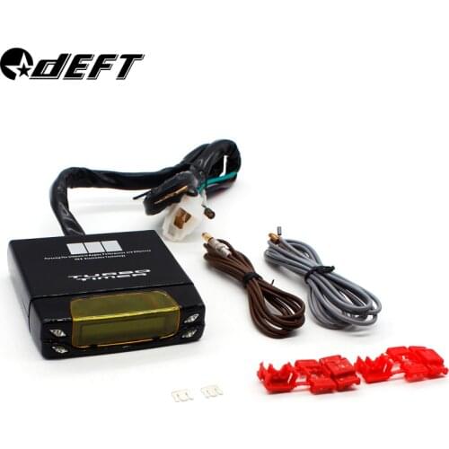 Universal 12V mini Box Style Car Turbo Timer Black Color Digital Display Turbo Timer