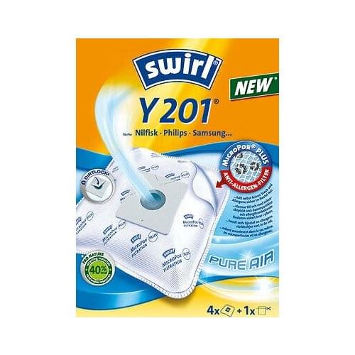 SWIRL 4 bags microfiber Y201 SAMSUNG VCC VC FC SC PHILIPS HR DAEWOO