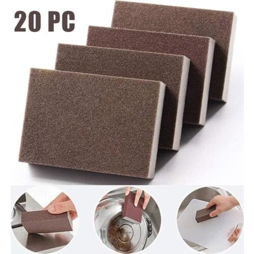Magic Sponge Nano Emery Sponge Eraser Descaling Cleaning Kitchen Tools multifunctional divisible Sponge 20 pc