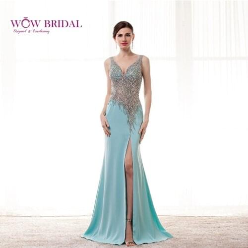 Wowbridal V-neck Women Dresses