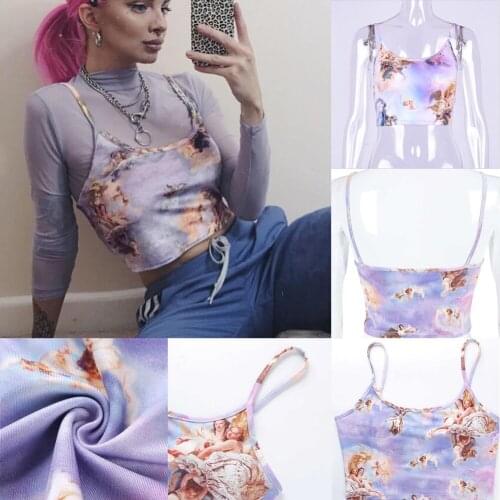 Women Sleeveless Sexy Camis Summer Unpadded Bralette Cotton Sleeveless Crop Tanks Casual Tops