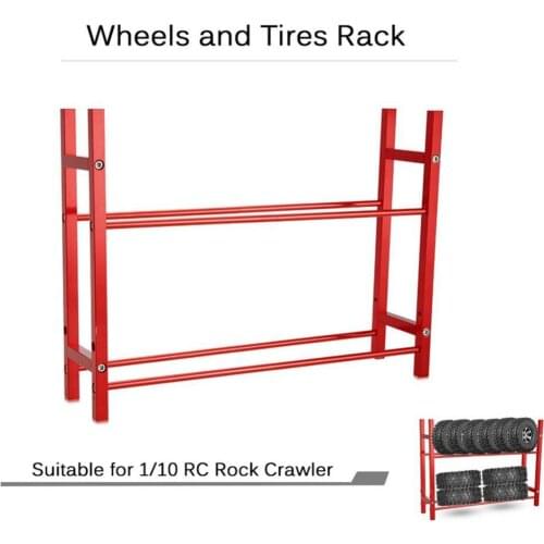 1/10 Wheel Rims 1.9'' Tire Rack For 1/10 TF2 Rock Crawler Tire Display