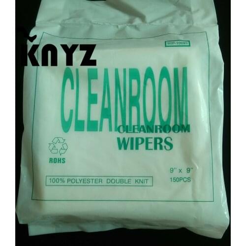 150PCS Solvent printer Cleanroom Wiper Non Dust Cloth for Epson DX4 DX5 for Seiko SPT510 Konica printhead cleaning Tissue wiping