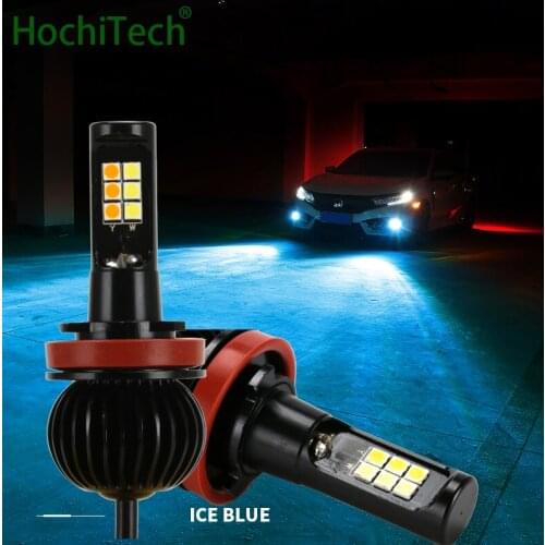 2Pcs H8 H11 Led Bulb HB4 Led HB3 9006 9005 881 880 H9 H1 H3 Fog Lights 6000LM 12V Car Lamp Auto Light Bulbs