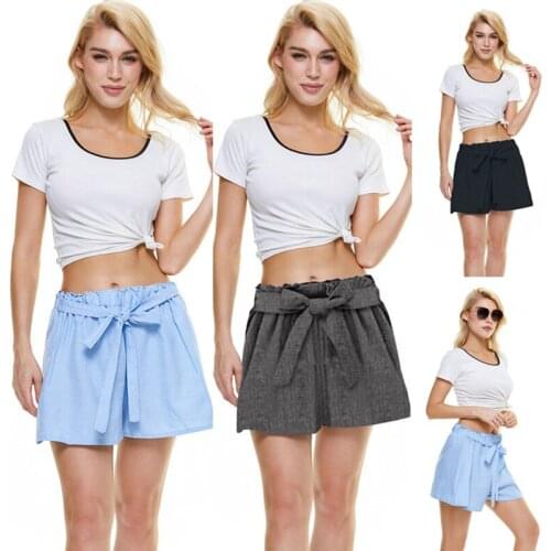 2021 New Womens Shorts Hot Summer Casual Shorts Plus Size High Waist Short Fashion Woman Streetwear Short Pants