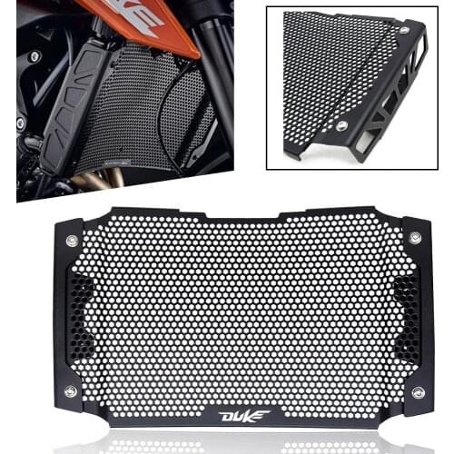 For KTM DUKE790 DUKE 790 2018 2019 2020 2021 Motorcycle Radiator Guard Grill Cover Oil Cooler Bezel Protector Grille Water Tank