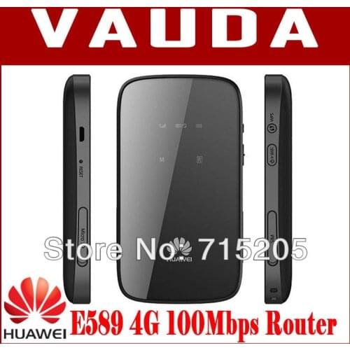 Free shipping Brand New HUAWEI E589 4G Mobile wifi Hotspot Huawei E589u-12 router, E5776 E5878