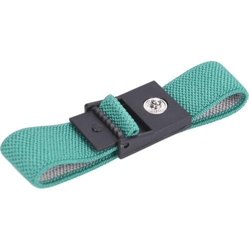 Electrostatic ESD Discharge Cable Band Wrist Strap Adjustable Anti Static Cordless Bracelet Color Random