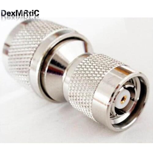 Lots of 10pcs RF Coax Adapter N male plug Switch RP TNC male plug connector convertor straight wholesale price
