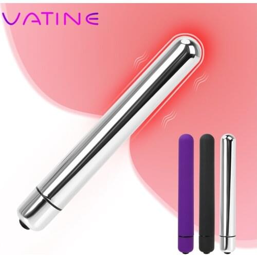 VATINE 10 Speed Mini Bullet Vibrator G-spot Massage Sex Toys For Women Dildo Vibrator AV Stick Vagina Clitoris Stimulator