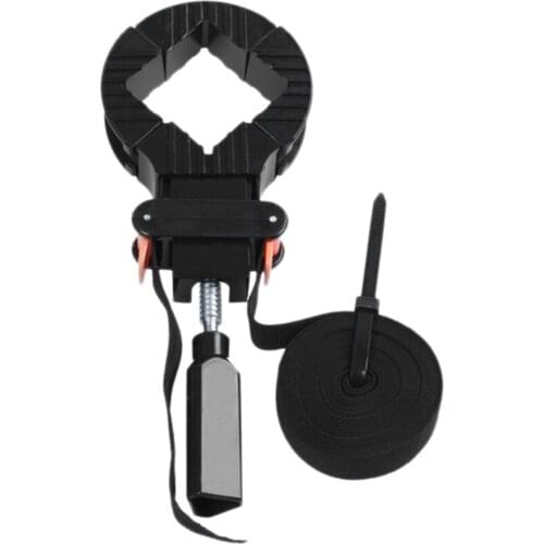 HLZS-Multifunction Clamp Woodworking Adjustable Band Polygonal Clip 90 Degree Right Angle Fixing Woodworking Tools Clamp