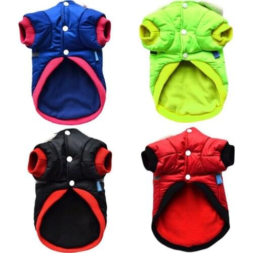 Fashion Dog Hoodie Winter Pet Dog Clothes For Dogs Coat Reflective Jacket Safety Clothing For Midium Large Dogs Costume