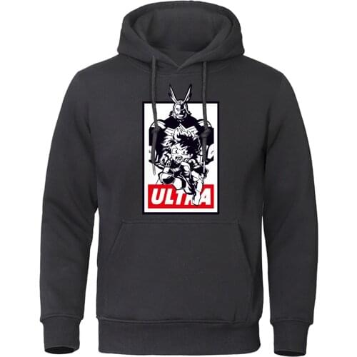 My Hero Academia All Might Midoriya Izuku Hoodies For Men Leisure Boku no Hero Anime Man Sweatshirts Novelty Autumn Pullover