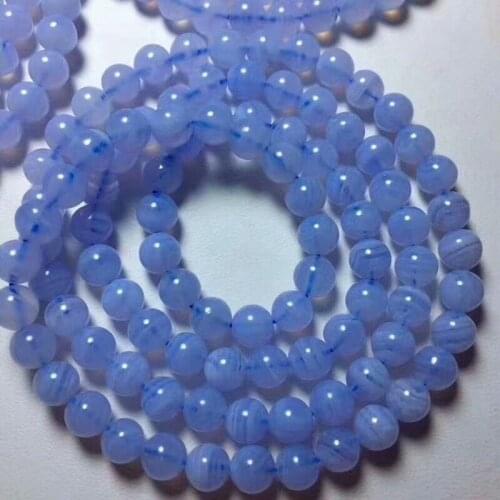 Natural Argentina Blue Rhodochrosite Gemstone Beads Bracelet AAA 6-5.8m 3rows Free Shipping
