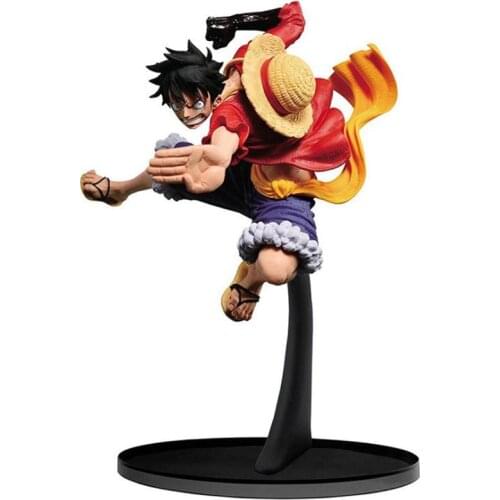NEW 1PCS Anime One Piece Dolls 14CM PVC Fugure Models Monkey D. Luffy Action Figure Toys Collection Figures Kids Gifts