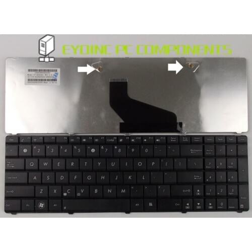Original Laptop Keyboard For X53XL K53B K73B X73E A53BY A53T 53SV-XN1 A53TK K54HY US Version Black Free Shipping