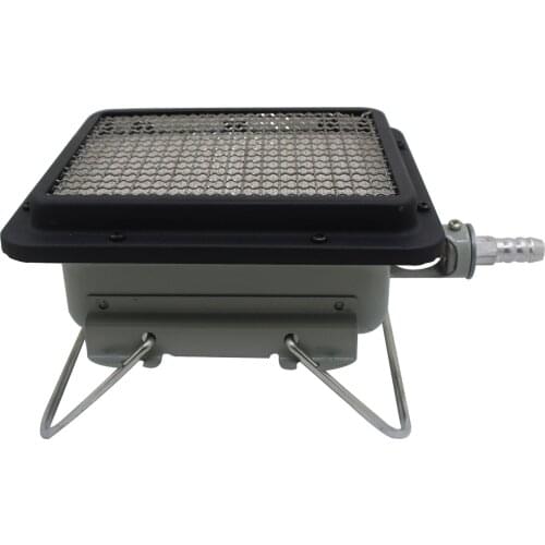 Stove camping grill barbecue gas barbecue burner portable camper heater With grill Infrared ceramic gas