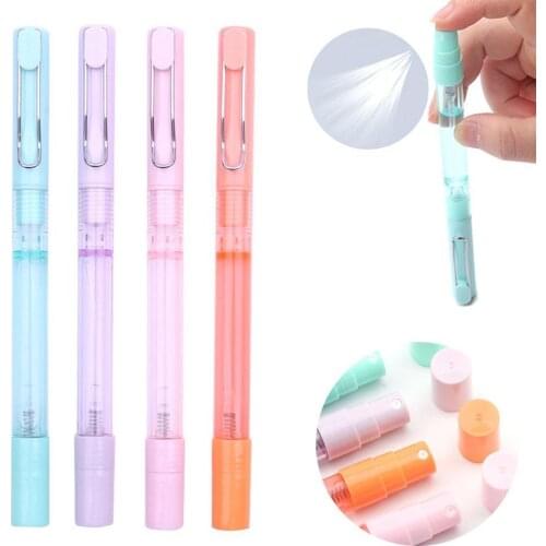 Spray Gel Pen Multifunctional Bottles Phone Holder Stand Pen Wipe Screen Cleaning Pens Portable Office Supply Stationery