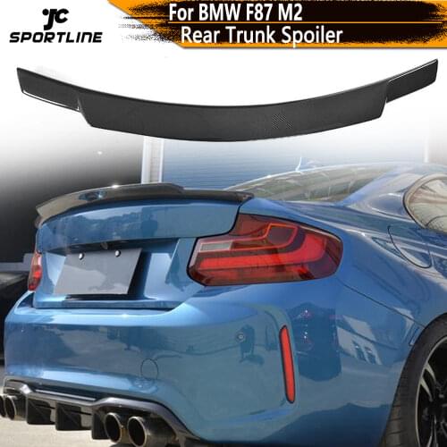 Carbon Fiber Racing Rear Trunk Boot Lip Spoiler Wing for BMW 2 Series F87 M2 F22 M235i Coupe 2016 2017