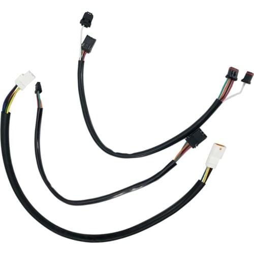 Motorcycle Extended Cables Lines Universal Fit Part For Harley 2012 - Up