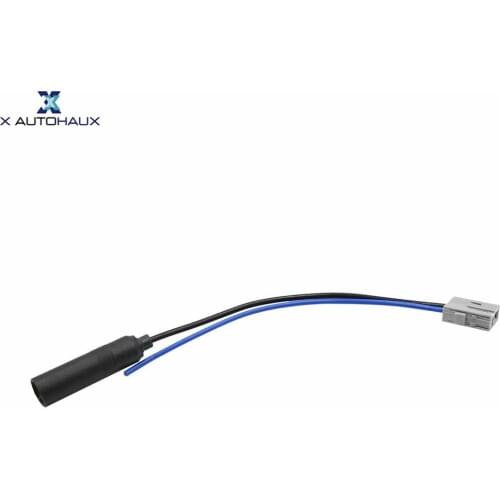 X Autohaux DC 12V Car Male Radio Stereo Antenna Aerial Adapter Plug Wire Cable for Mazda
