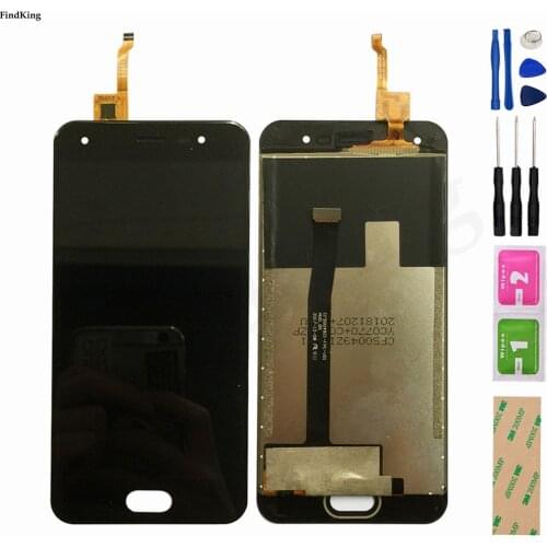 LCD Display For BQ-5012L Rich BQ-5012 BQ 5012 LCD Display Assembly Touch Screen Digitizer Sensor Panel Tools