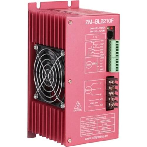 ZM-2210F AC brushless motor driver controller, high voltage 220V 10A, maximum applicable motor capacity: 2210W