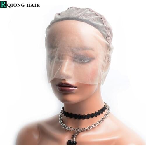 360 Frontal Lace Wig Caps Light Brown Color Closure Lace Wig Caps Wig Net Cap For Making Frontal Wigs