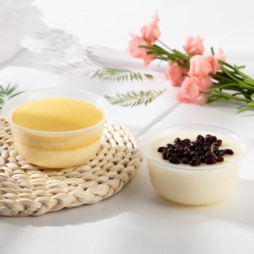 50pcs Net red thick PP plastic disposable pudding cup wedding birthday party favors ice cream jelly yogurt cake dessert cups