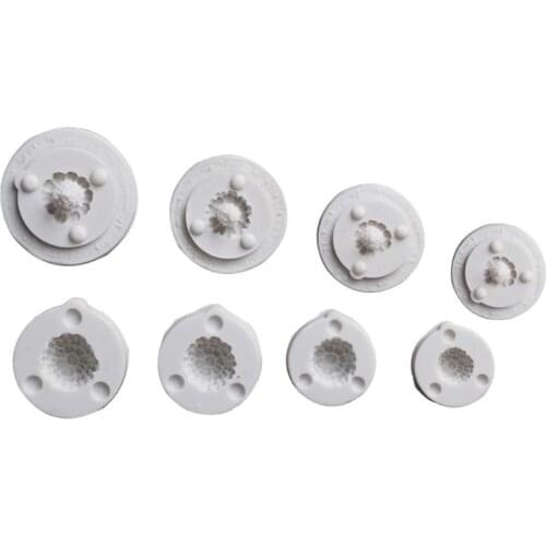 8 Pcs/Set Raspberry Fruit Silicone Mold Fondant Chocolate Candy Mould Cake Decor