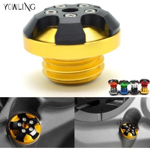 M20*2.5 Motorcycle Accessories CNC magnetic engine oil filler cap Moto Bike Engine Oil Cap For yamaha TMAX 500 TMAX 530 mt09