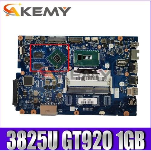 Free Shipping for Lenovo 100-15IBD 100 15IBD CG410/CG510 NM-A681 Notebook Motherboard 3825U/3215U GT920 1GB