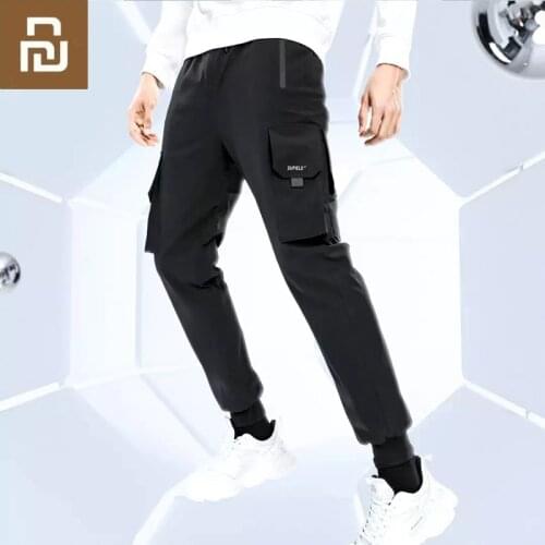 Xiaomi Supield Cargo Aerogel Pants Mens Winter Trousers Women Casual Sweatpants Warmth Hydrophobic Antifouling Multiple Pocket