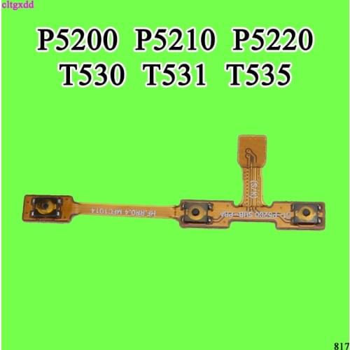 1X Power Volume Button Key Flex Cable Replacement Parts For Samsung Galaxy Tab 4 T530 T531 T535 Tab 3 10.1 GT-P5200 P5210 P5220