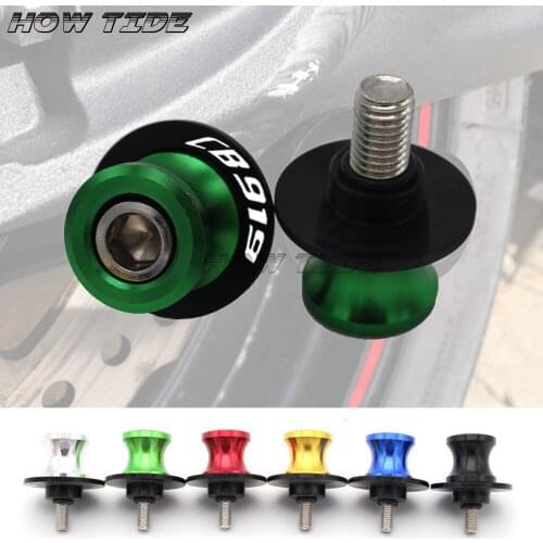 Motorcycle CNC Aluminum Swingarm Spools Slider Stand Screws For Honda CB919 CB 919 2002-2007