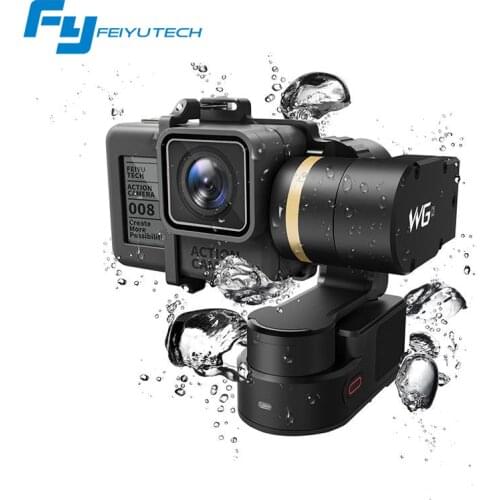 FeiyuTech WG2 Wearable Mountable 3-axis Waterproof Gimbal Stabilizer for Gopro 6 4 5 session for YI 4K SJCAM AEE Action Camera