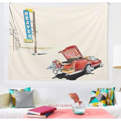 Poster Cover Heaven or Hell Don Toliver tapestry Art Wall Hanging Tapestries for Living Room Decor