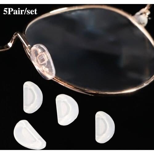 Anti-Slip Silicone Nose Pad Adhesive Glasses Nose Pads Lift Increase Pad for Glasses Eyeglasses Accessories