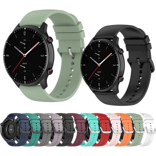 20mm 22mm Sport Wrist Strap Band for Amazfit GTR 2 2E Smart watch Strap For Amazfit GTR 42mm 47mm GTS 2 2E 2 Mini belt bracelet